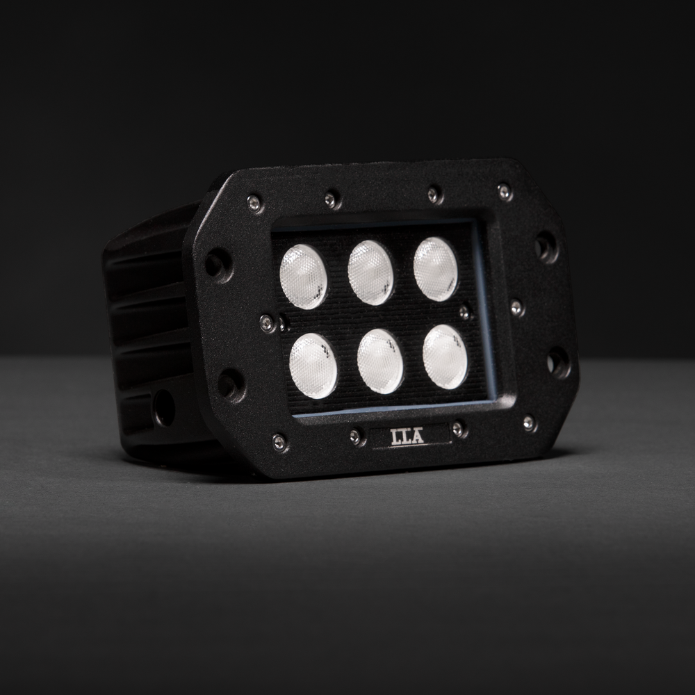 30W Diffused Flood Work Light (Flush Mount) | Led Light Bars Australia